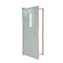 Modern Design Fireproof Glass Door Normally Open Fire Door